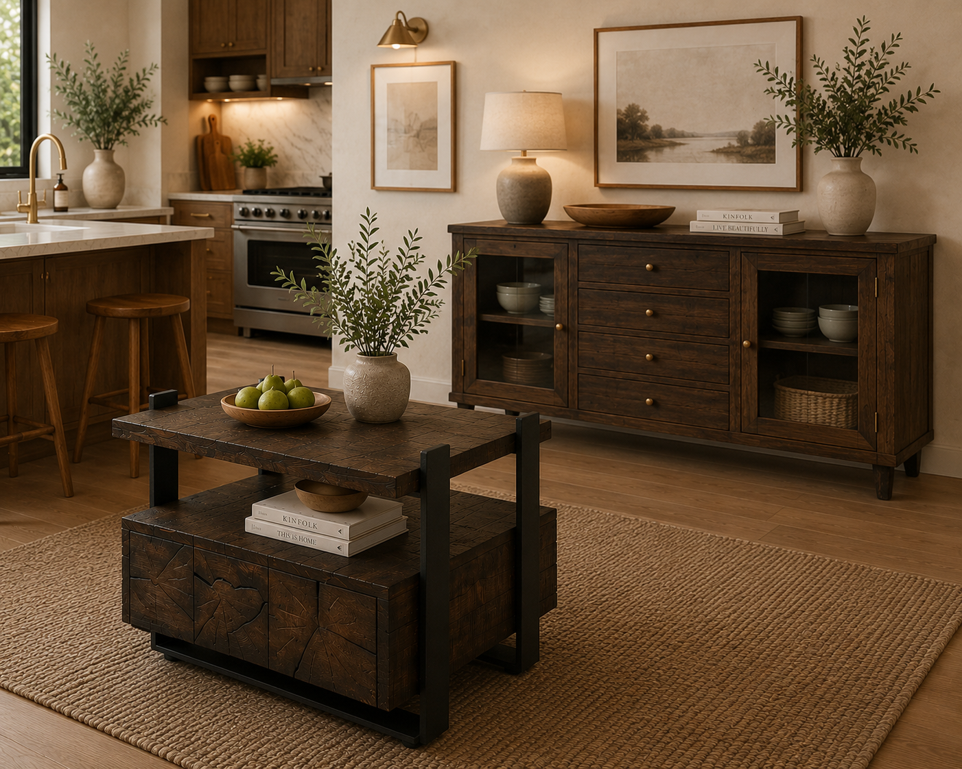 Vanity & Cabinet